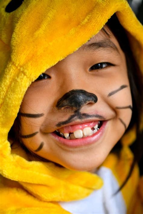 Asian Yellow Teen Funny Face Fashion Stock Photo Image Of Clothes