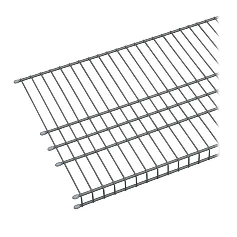 Shop Closetmaid Ft L X In D Charcoal Wire Shelf At Lowes