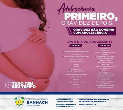 Campanha Nacional Alusiva a prevenção da Gravidez na Adolescência