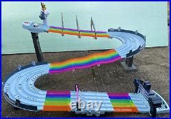 Car Track Set Hot Wheels Gxx Mario Kart Rainbow Road Track Set Complete W Mario King Boo