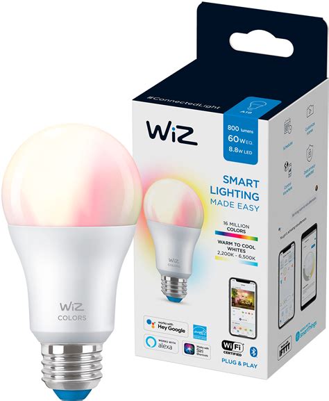 Best Buy Wiz A Smart Led Bulb Color And Tunable White