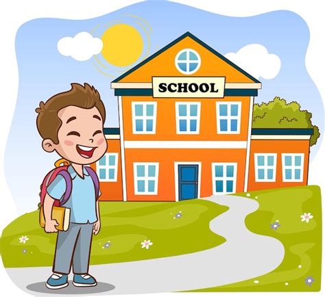 Premium Vector | Vector illustration of school children