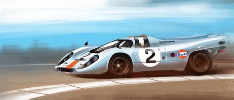 SKETCHBOOK: Gulf Porsche 917