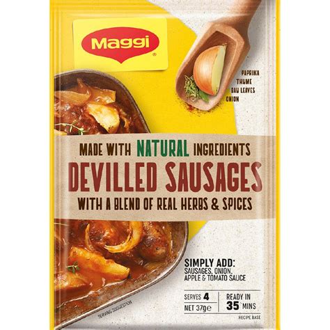 Maggi Devilled Sausages 37g The Warehouse