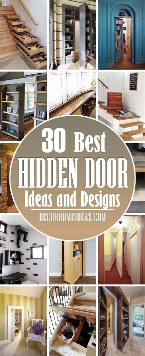 Hidden room ideas – Artofit