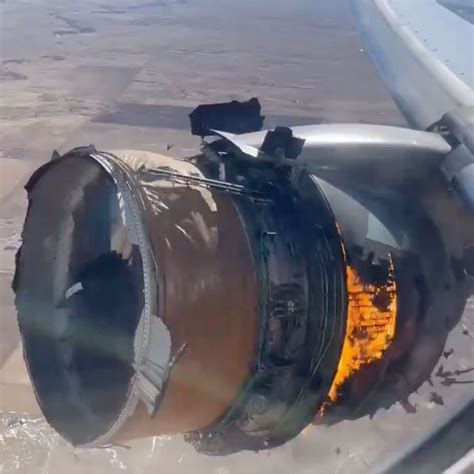 WATCH Terrifying Video Of UA238s In Flight Engine Failure