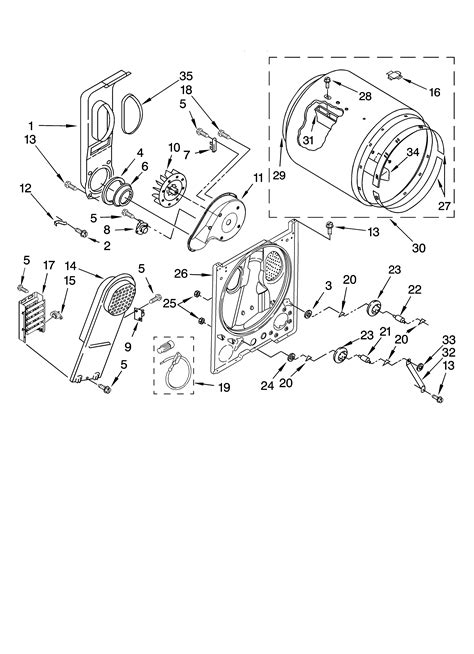 Estate Electric Dryer Diagram