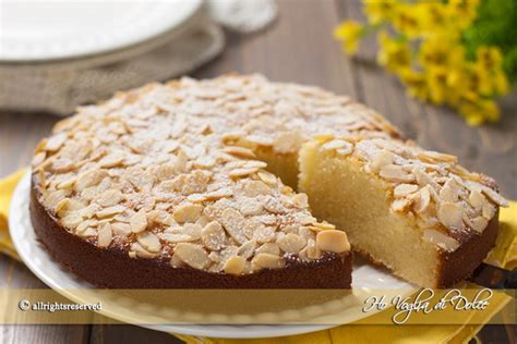 Torta Di Mandorle Ricotta E Limone Soffice Ho Voglia Di Dolce