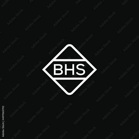 Bhs Letter Design For Logo And Icon Bhs Monogram Logo Vector