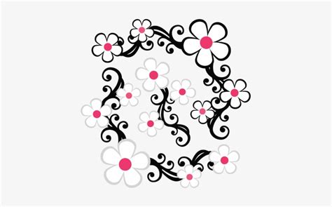 Daisy Flower Flourishes Svg Scrapbook Cut File Cute Common Daisy