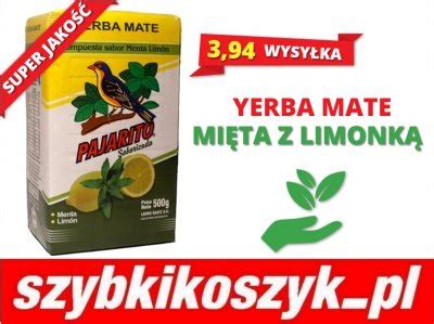 Herbata Yerba Mate Pajarito Mi Ta Limonka Kg Oficjalne