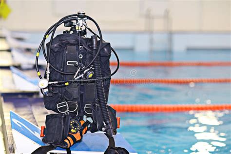 Scuba Diving Equipment Cylinders Stock Image Image Of Pressure Diver