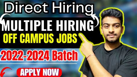 Biggest Off Campus Hiring Latest Off Campus Drive