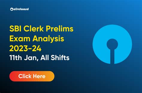 Sbi Clerk Prelims Exam Analysis Th January All Shifts