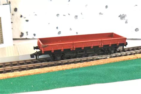 Hornby Acho Meccano Wagon Plateau Ridelles Basses Essieux R F