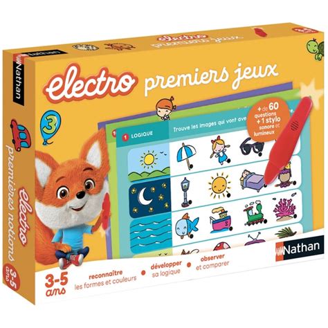 Jeu éducatif électronique premiers jeux Nathan Jeux King Jouet