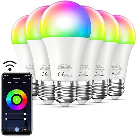 Grifema Gd Ampoules Intelligentes Wifi Bluetooth Ampoule