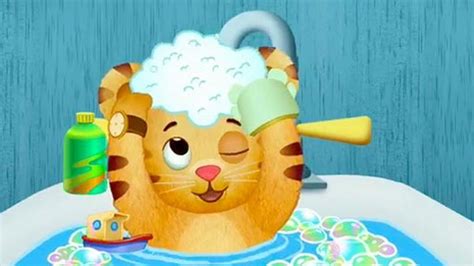 Bathtime Daniel Tigers Neighborhood Health And Physical Education