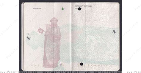 Page 20 And Page 21 Slovenia Passport 2002 — 2012