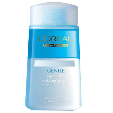 L Oreal Gentle Lip And Eye Make Up Remover 125ml Shopee Malaysia