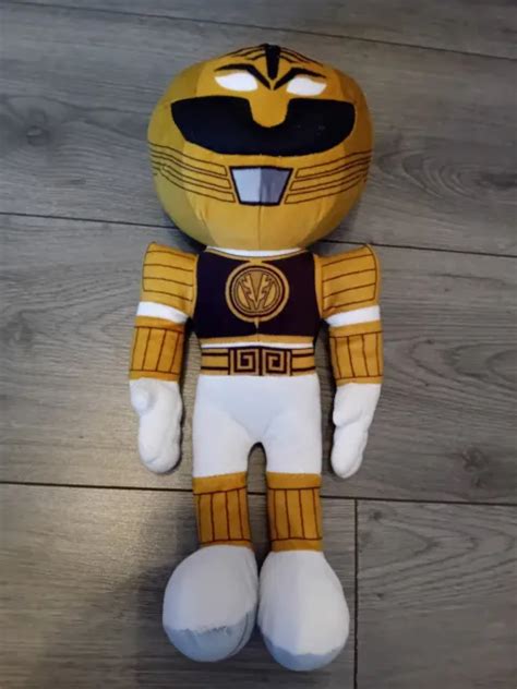 MIGHTY MORPHIN POWER Rangers White Ranger Plush 12inch Plushy Toy