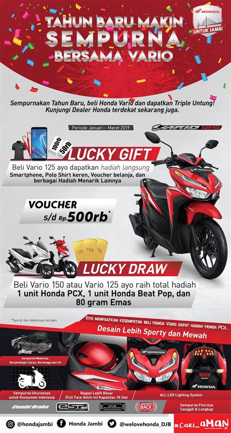 Brosur Motor Honda Pcx 2019