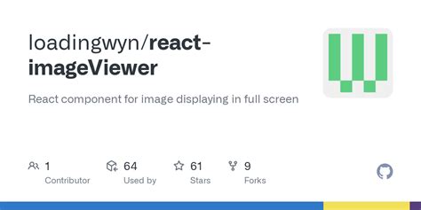 Github Loadingwyn React Imageviewer React Component For Image