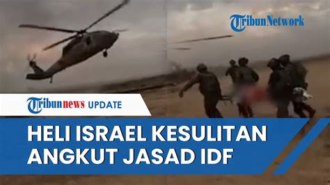 Kalah Lawan Hizbullah Helikopter IDF Kesulitan Angkut Jasad Tentara