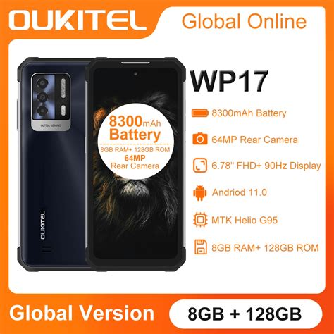 Oukitel Wp Ip Imperme Vel Spero Smartphone Gb Gb Mah Ir