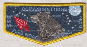 NOAC 2020 Pocket Flap On PatchScan