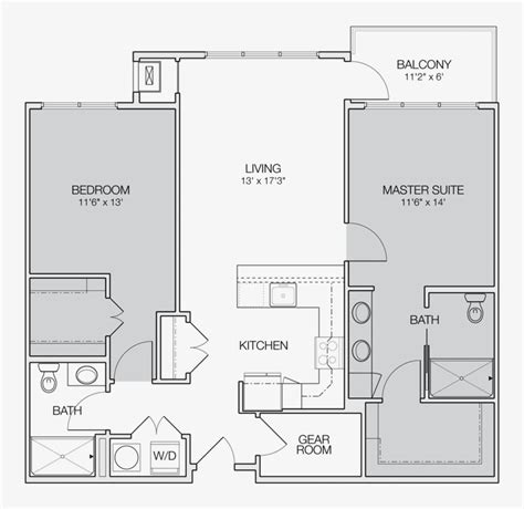 2 Bedroom Apartment Floor Plan Design | Floor Roma