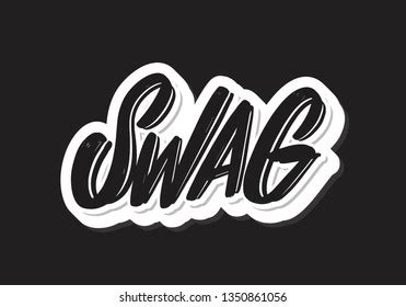 Swag Vector Lettering Stock Vector Royalty Free Shutterstock