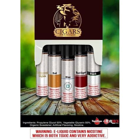 Cigars Premium Salt Nic Tobacco 24mg 30ml Lazada Ph