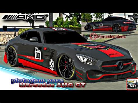 Plotagem Para Mercedes Amg Gt Car Parking Multiplayer Youtube