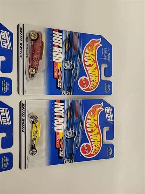 Hot Wheels Hot Rod Magazine Car Set Phaeton Track T Tail Dragger Ford Picclick Ca