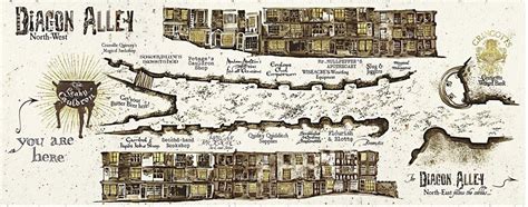 Descargar El Mapa Del Callej N Diagon De Harry Potter Night Fox Tips