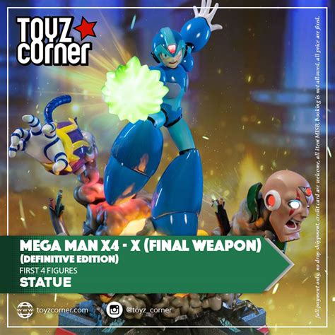 Jual First 4 Figures Mega Man X4 X Final Weapon Definitive Edition