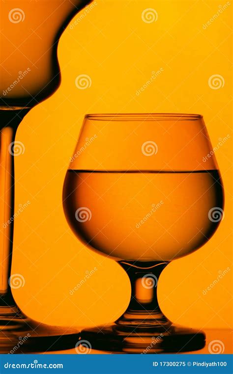 Wine And Cognac Glasses Royalty Free Stock Photo - Image: 17300275