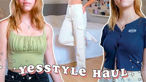 Yesstyle Try On Haul 2021 Pants Shirts Discount Code YouTube