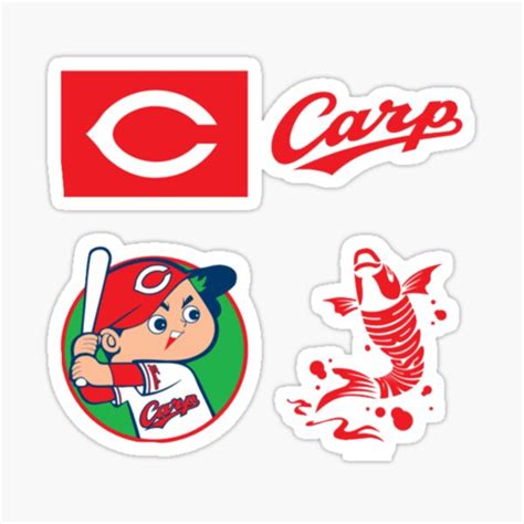 Hiroshima Toyo Carp Stickers | Redbubble