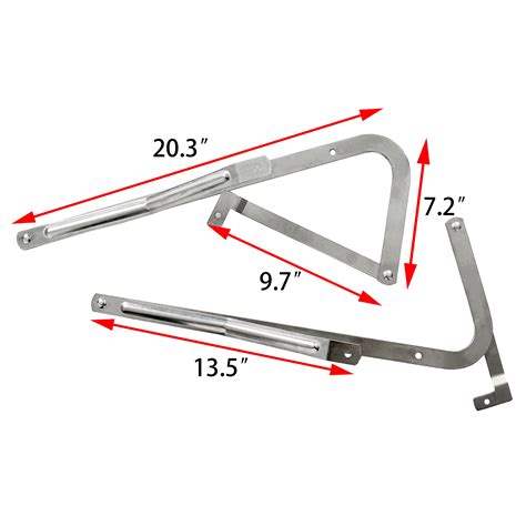 ECOTRIC Attic Ladder Spreader Replacement Hinge Arms Kit For Werner 55