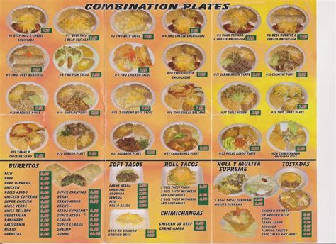 Online Menu Of El Super Taco Restaurant Los Lunas New Mexico 87031