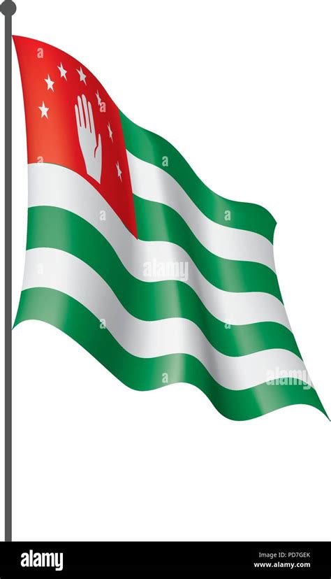 Abkhazia Flag Vector Illustration Stock Vector Image Art Alamy