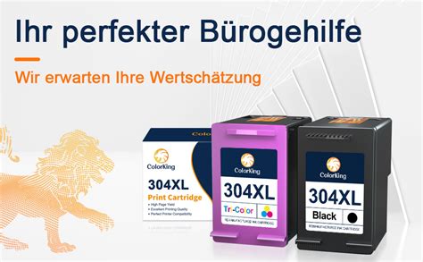 Colorking Wiederaufbereitet Druckerpatronen Kompatibel F R Hp Xl