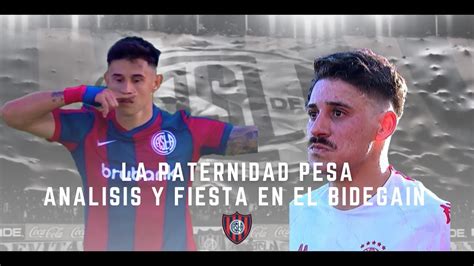 PESÓ LA PATERNIDAD ANÁLISIS DE SAN LORENZO VS HURACAN PUNTAJES Y