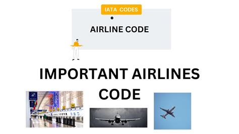 Iata Airline Codes Youtube