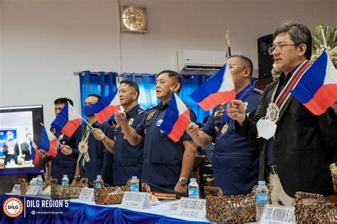 Pnp Chief Graces Region 5 In Command Visit Dilg Regional Office No 5