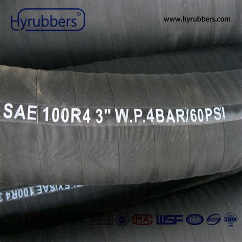 Steel Wire Spiral Oil Suction Discharge Hose Sae R Standard