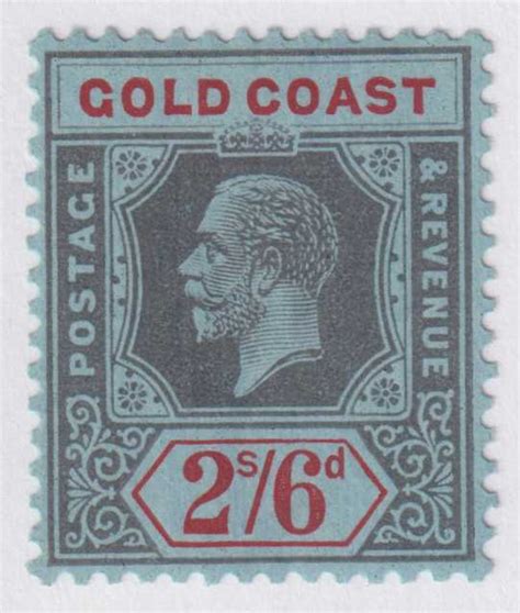 Gold Coast Mint Hinged Og No Faults Extra Fine Africa Ghana