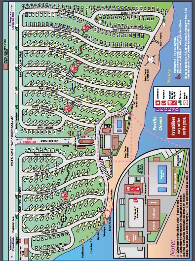 Pismo Coast Village Map